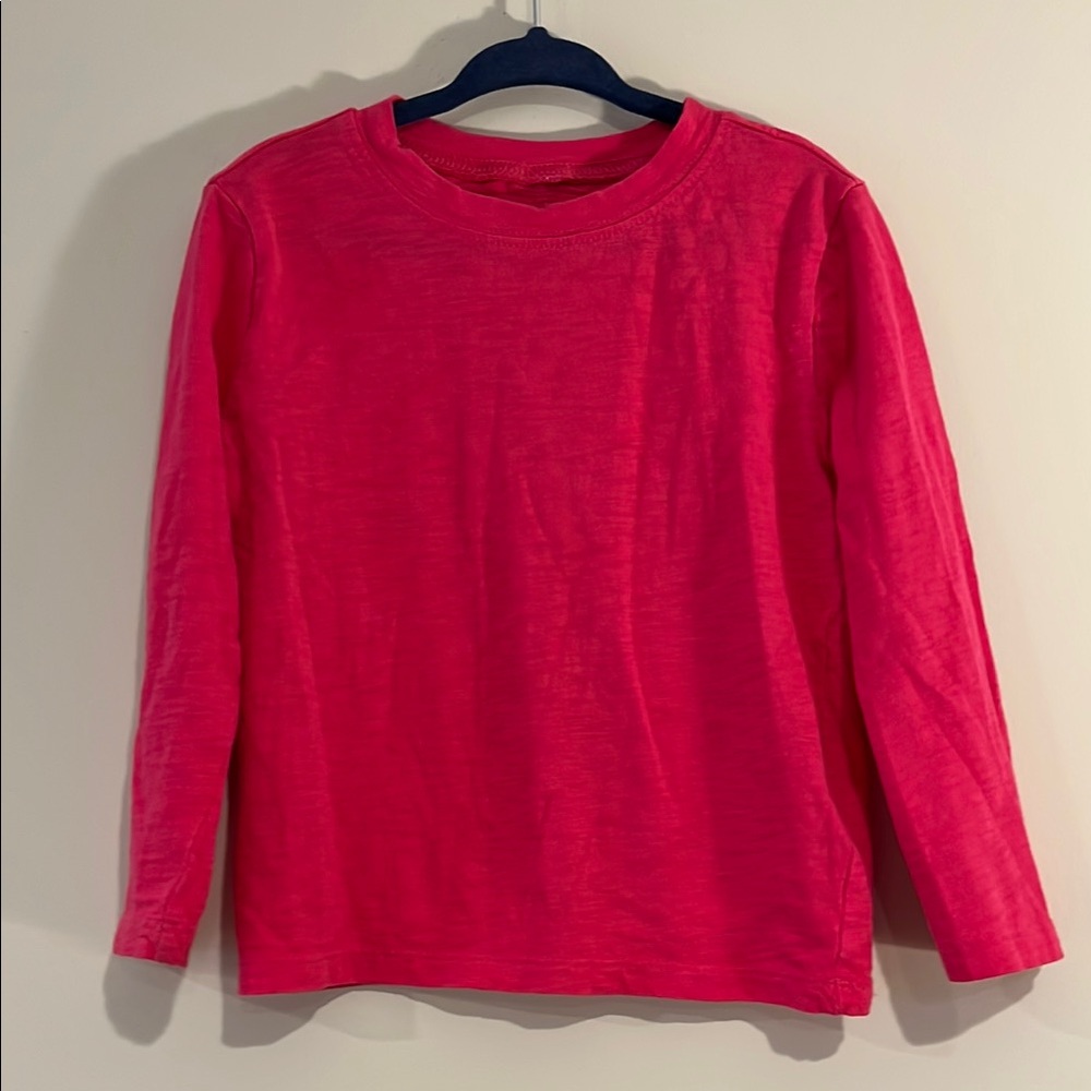 Crewcuts Kids Long Sleeve Tee - Bright Pink